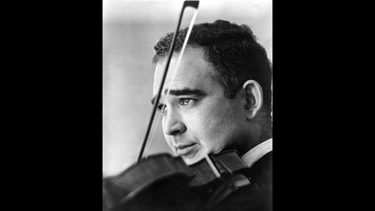 Joseph Silverstein plays Mozart Violin Sonata E Flat Major K481 (II.)