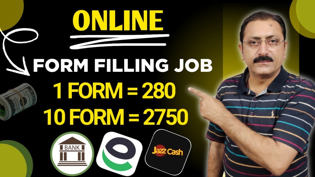 Real Online Form Filling Jobs Without Investment | Make Money Online At Home.
