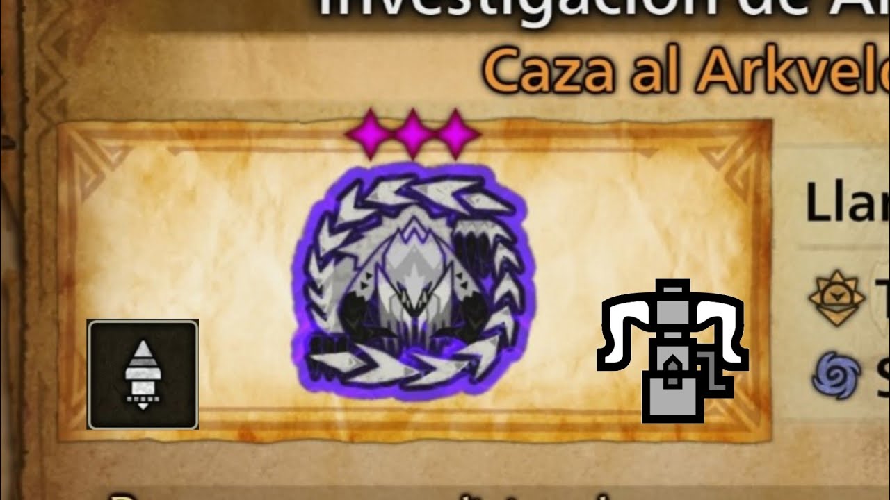 Ballesta Pesada vs Arkveld curtido - Monster Hunter : Wilds