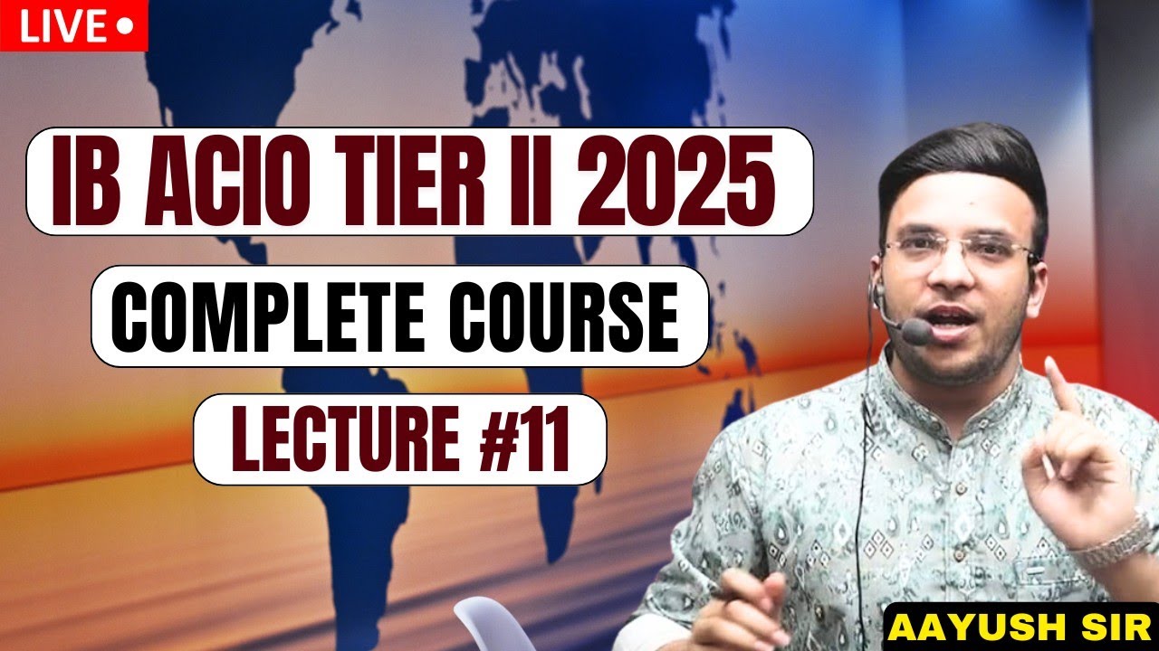 IB ACIO Tier II 2025 Complete Course | Lecture 11 | Essay, Long Answer & Comprehension| Vyasa IAS