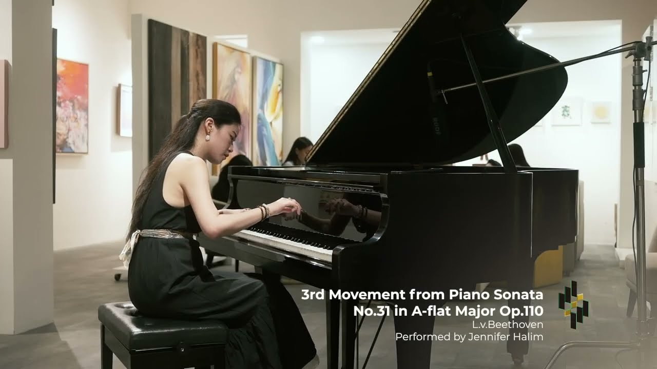 Jennifer Halim, 3rd Movement from Piano Sonata No. 31 in A-flat Major Op. 110, Ludwig van Beethoven