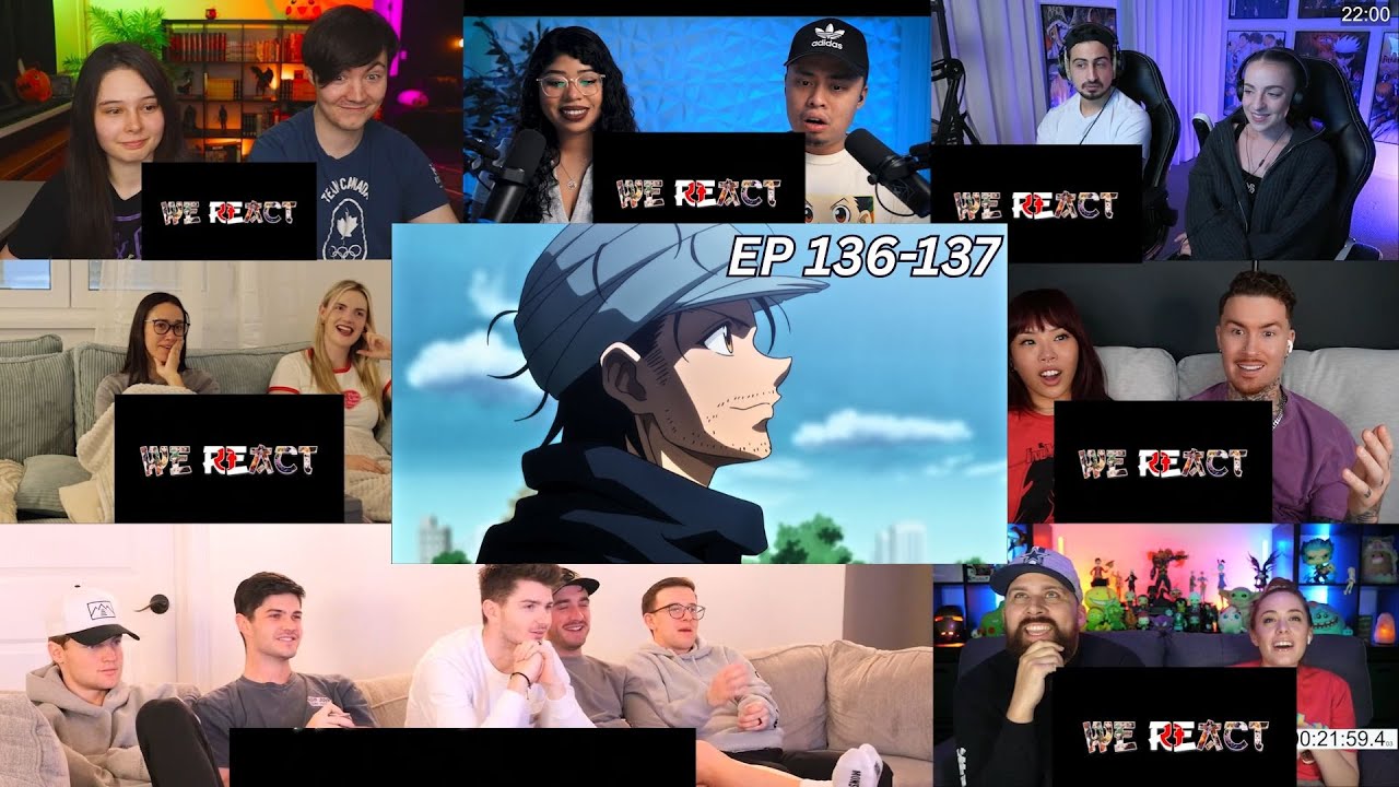 Hunter x Hunter Episode 136-137 | Reaction Mashup