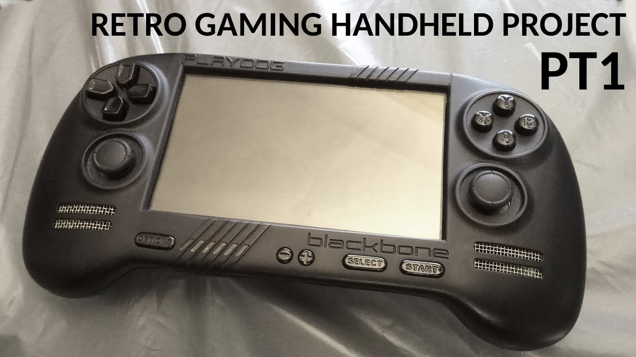 Retro Gaming Handheld Project Video Part 1 - The Birth of The Playdog Blackbone