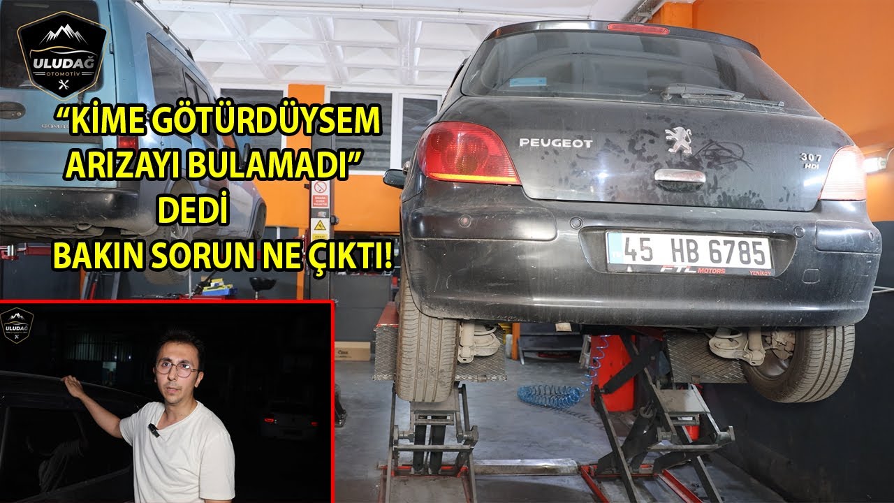 ARABA GİTMİYOR | FRENE BASINCA DİREKSİYON TİTRİYOR (Peugeot 307 1.6 Hdi Motor)