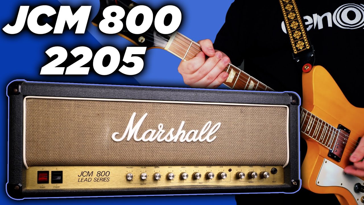 Marshall JCM 800 2205 | Наименее популярный JCM 800?