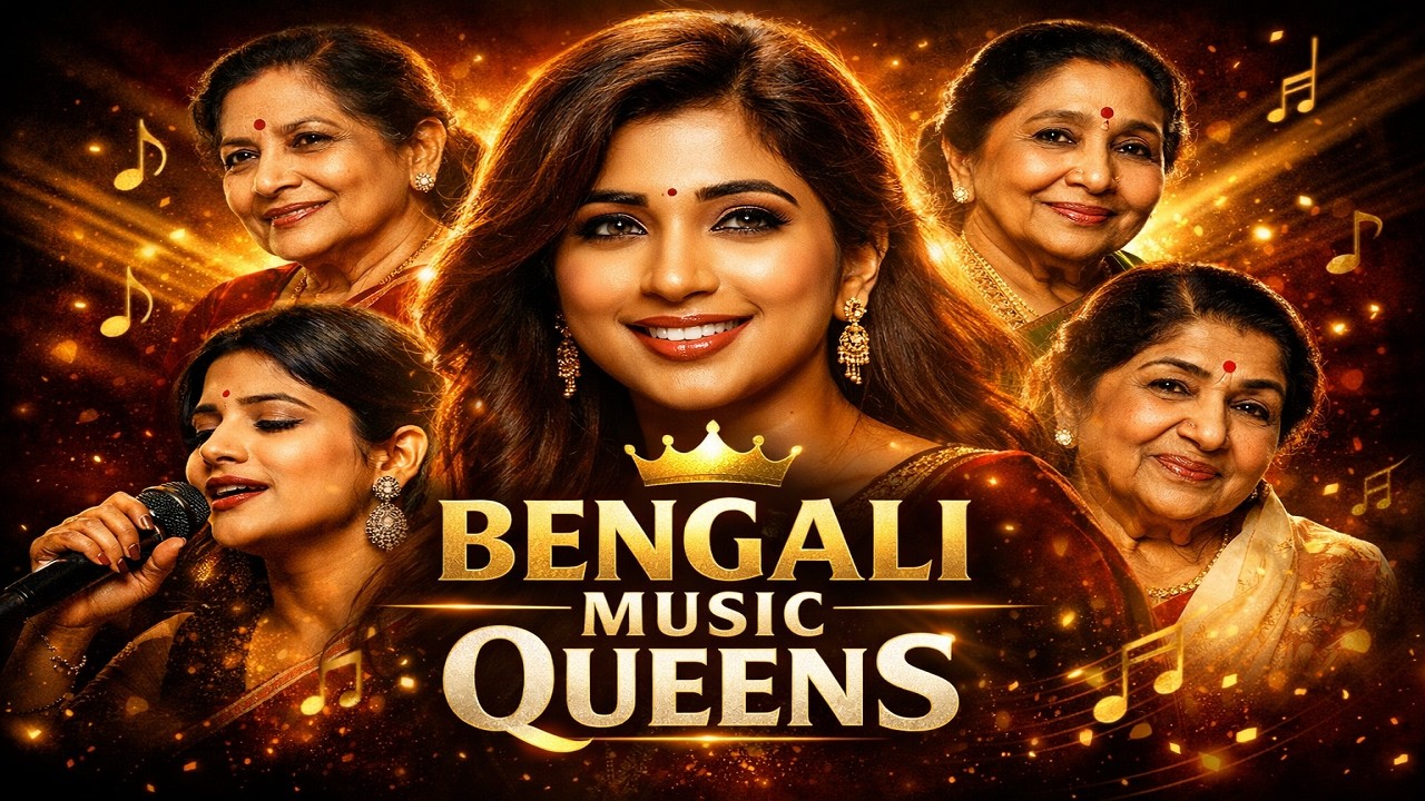 Top 10 Greatest Bengali Female Singers of All Time 🎤 | Bengali Music Queens 👑 | Who is Number One ?