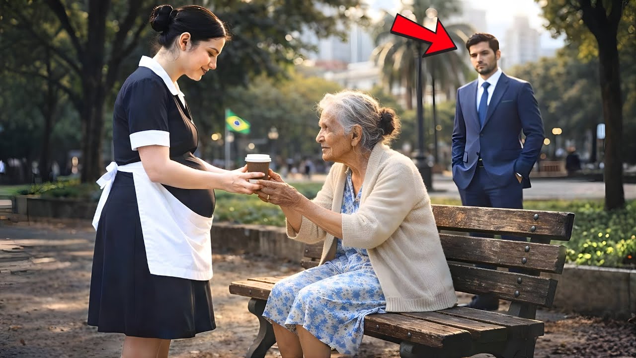 EMPREGADA LEVAVA CAFÉ TODOS OS DIAS PARA UMA IDOSA… ATÉ QUE O MILIONÁRIO DESCOBRE A VERDADE