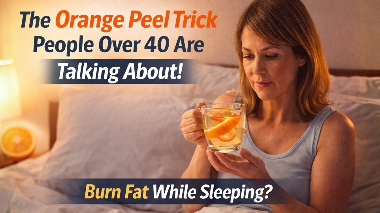 Do This Orange Peel Trick And Never Wear XL Again | Natural Weight Loss