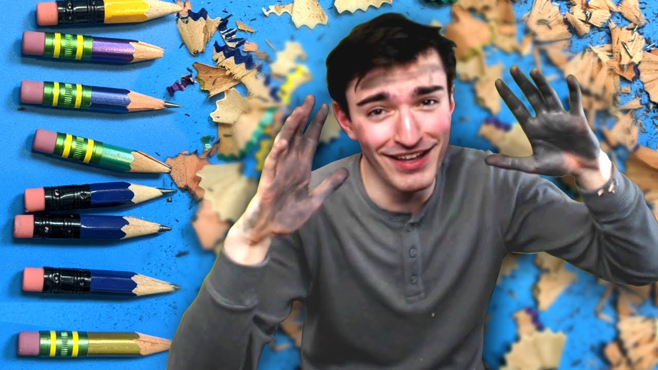 How I became the fastest pencil sharpener in the world