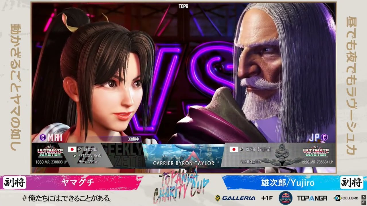 「第15回TOPANGAチャリティーカップ STREET FIGHTER6 5on5」 #廣東話