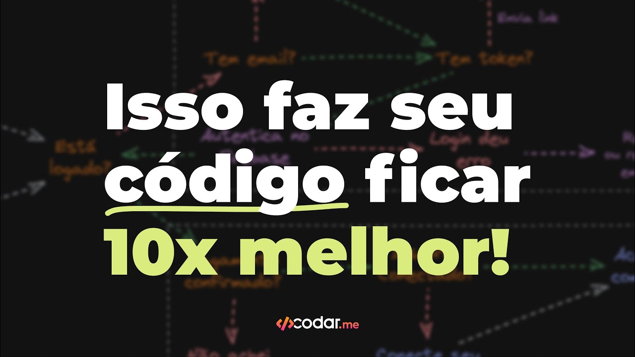 Essa é a prática que vai aumentar muito a qualidade do seu código!