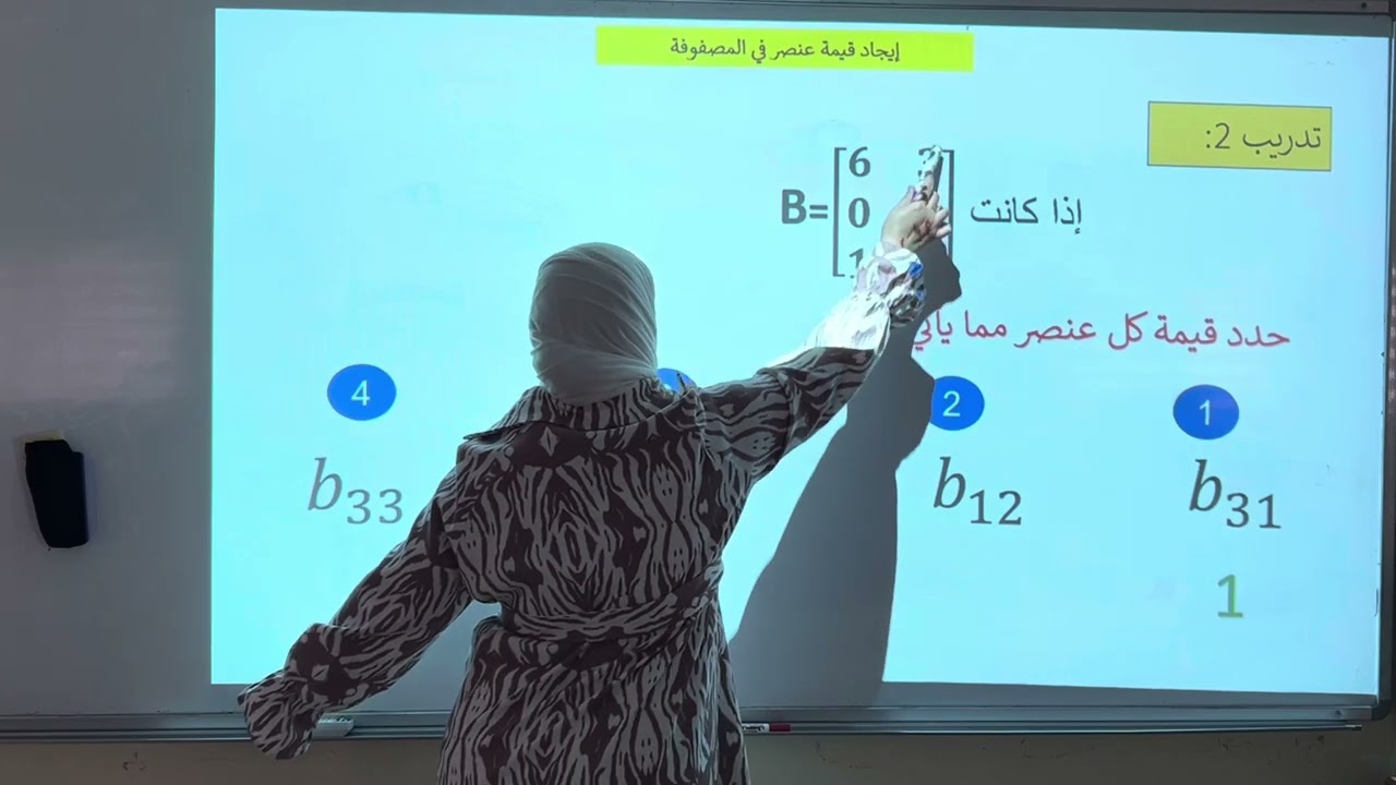 مقدمة في المصفوفات