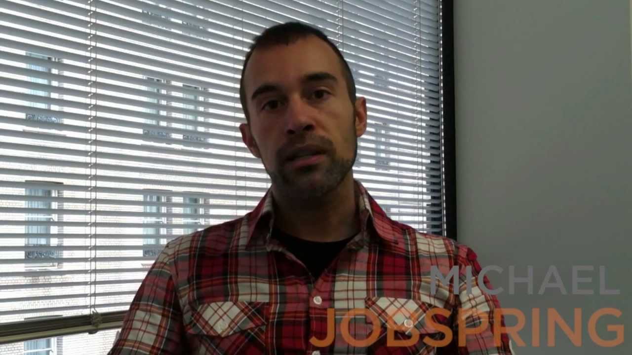 The Jobspring Experience - Michael