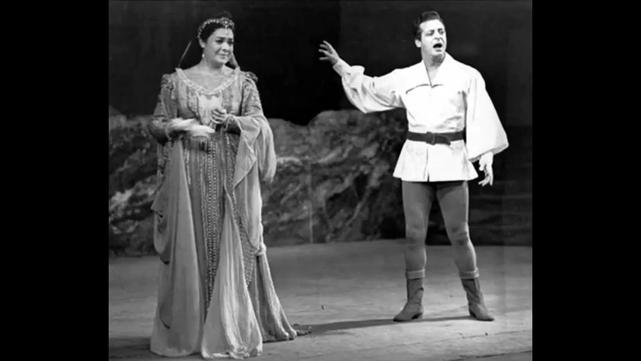 F. COSSOTTO m/sop. & A. KRAUS ten. - G.Donizetti: LA FAVORITA - finale opera (B.Aires 23.06.1967)