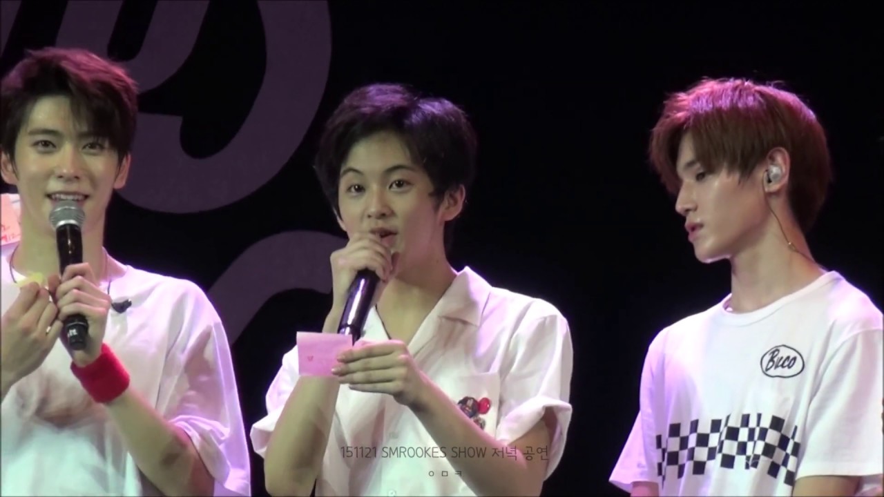 [Fancam] 151121 SMROOKIES SHOW 저녁공연 멘트