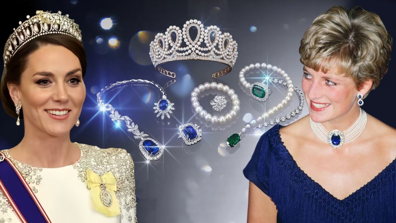 7 Stunning Jewels Princess Catherine INHERITED from Diana