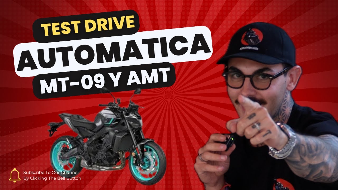 MT 09 Y AMT TEST DRIVE MOTO CON CAMBIO AUTOMATICO