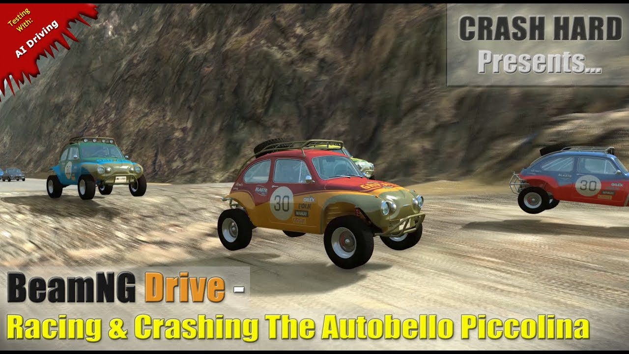 BeamNG Drive - Racing & Crashing The Autobello Piccolina