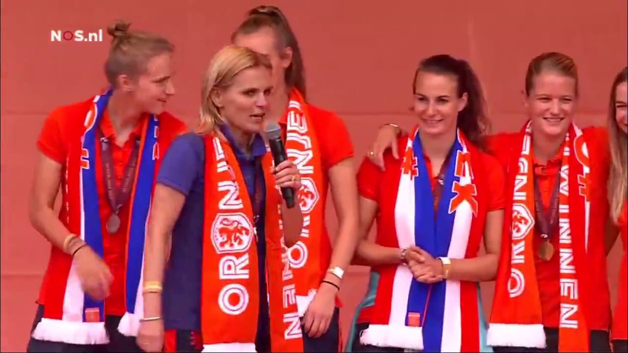 Huldiging Oranje Leeuwinnen