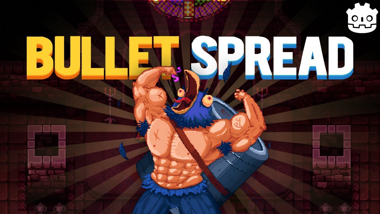 Bullet Spread Guns / Shotguns for Twin Stick Shooters in Godot 4 | Let's Godot