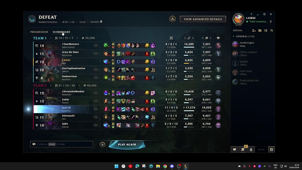 League of Legends [Part 128] Diamond in 1 Year (100% Solo🔴Everything Recorded🔴No Commentary🔴S16)