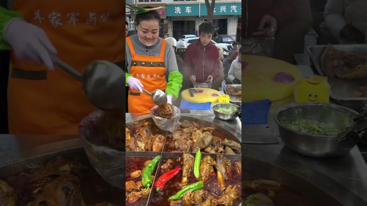 Ẩm thực đường phố chợ đêm Trung Quốc nhìn thấy đã thèm rồi 