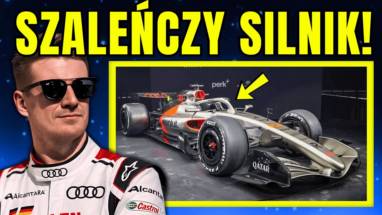 To, co Audi właśnie UJAWNIŁA o swoim SZALEŃCZYM silniku, ZMIENIA WSZYSTKO przed GP 2026!