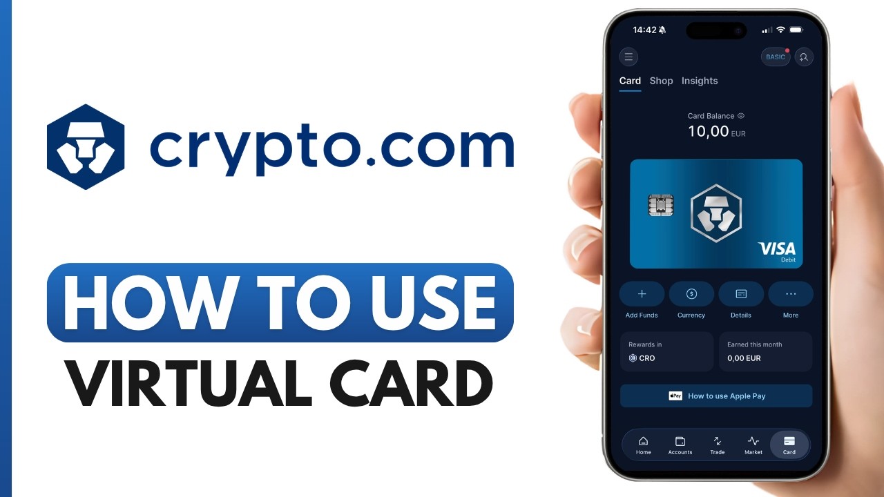 How To Use Crypto.com Virtual Card - Step by Step
