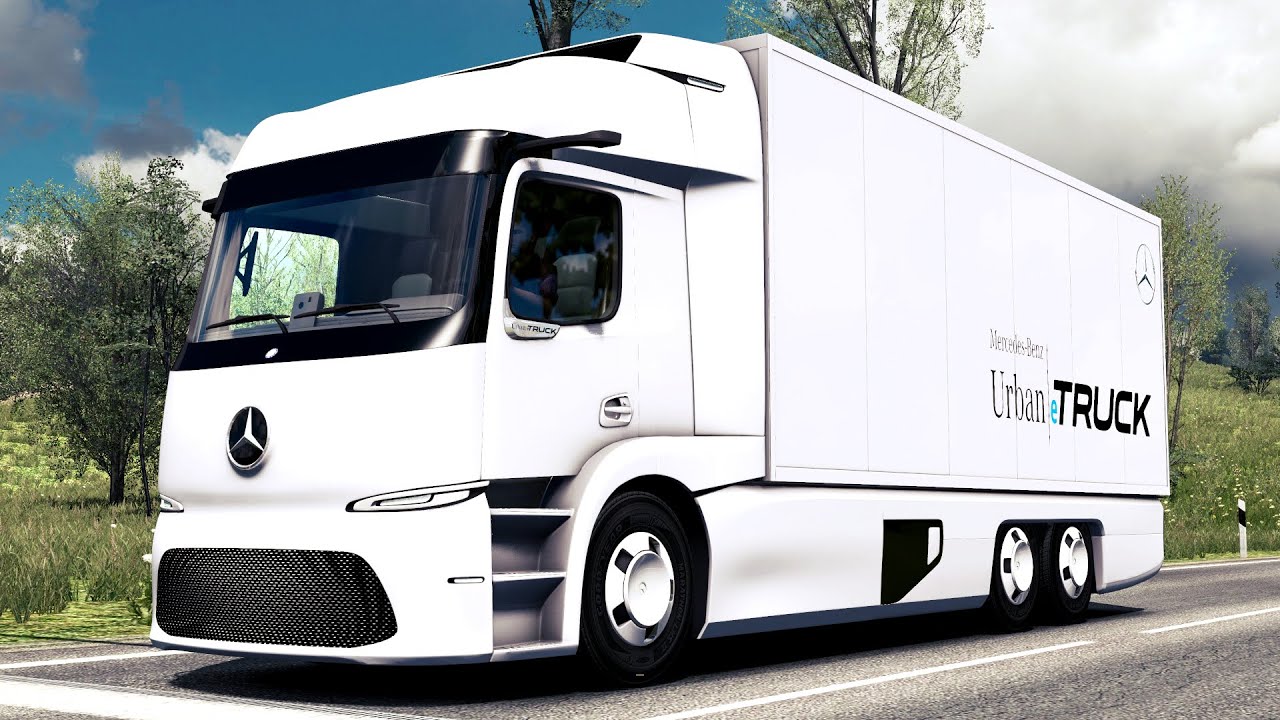 Mercedes Benz Urban e Truck | Euro Truck Simulator 2 Mod [ETS2 1.39]