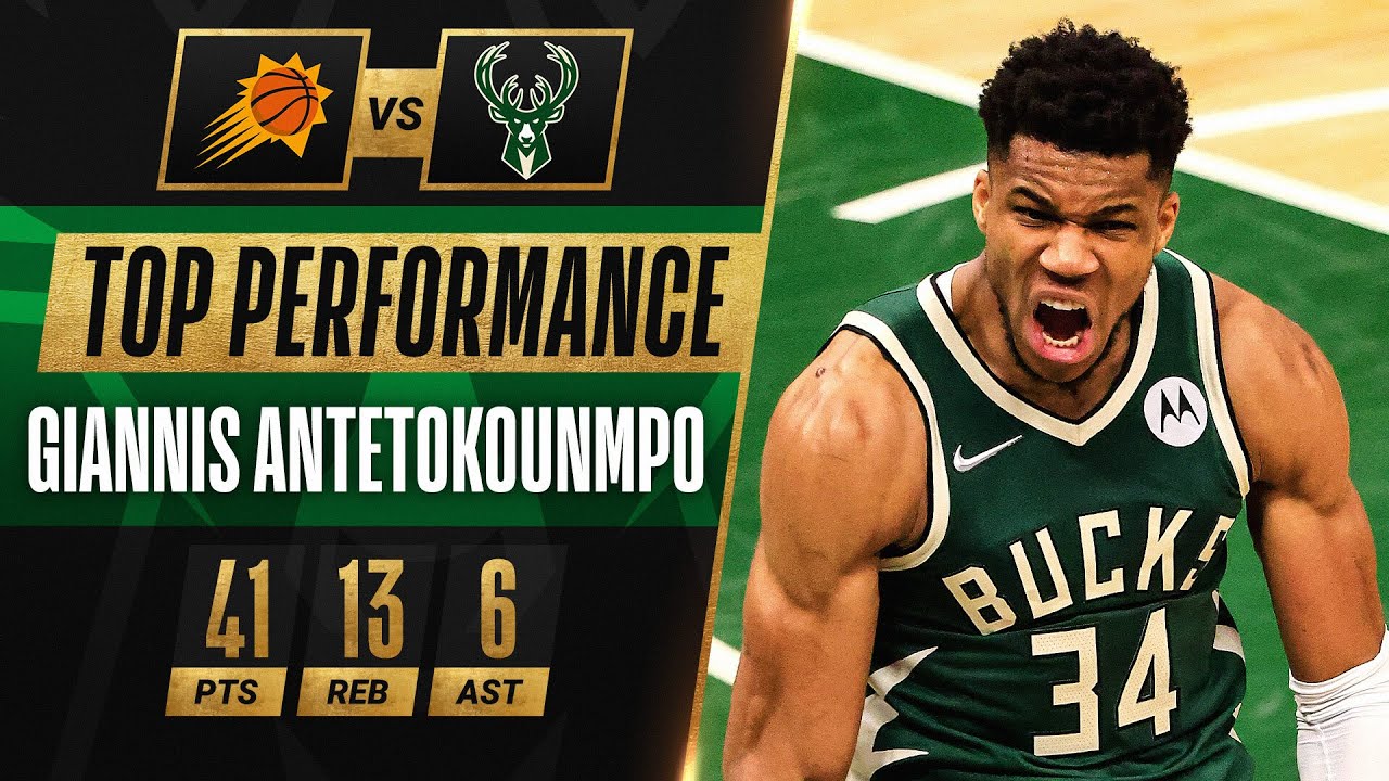 ALL 14 BUCKETS From Giannis' 41 PT DOMINANT Game 3 Win! 🔥