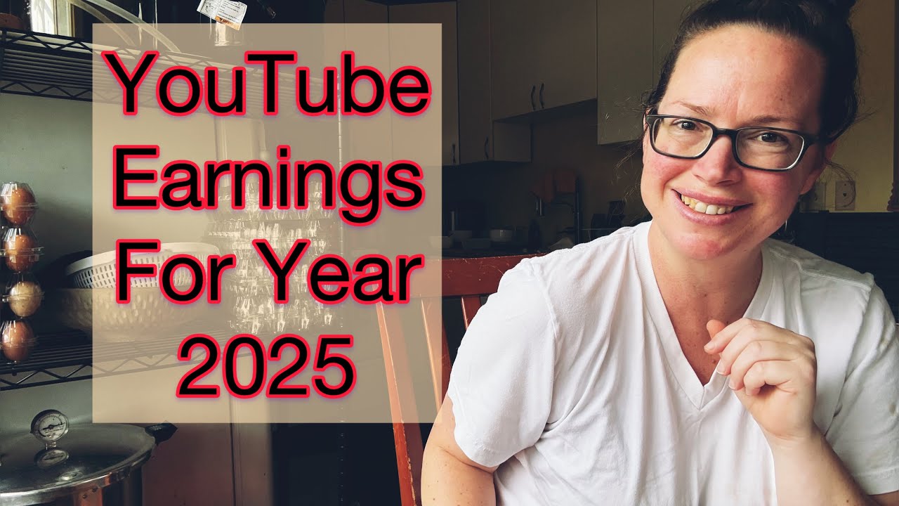 Сколько я заработаю на YouTube в 2025 году (раскрытие информации о моем садоводческом канале!) PNW