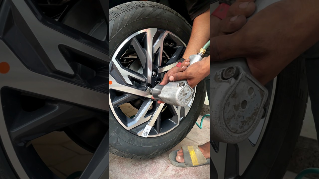 🆕️ CRETA GOT 17INCH GENUINE ALLOYWHEELS #car #caraccessories #automobile #creta2024