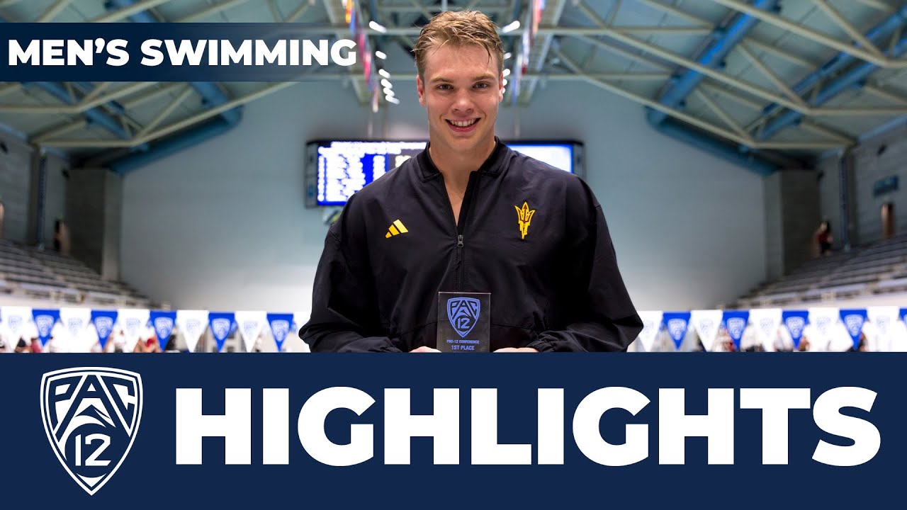 ASU&rsquo;s Jack Dolan breaks 10-year-old 2024 Pac-12 Men&rsquo;s Swimming Championships 50 free meet record