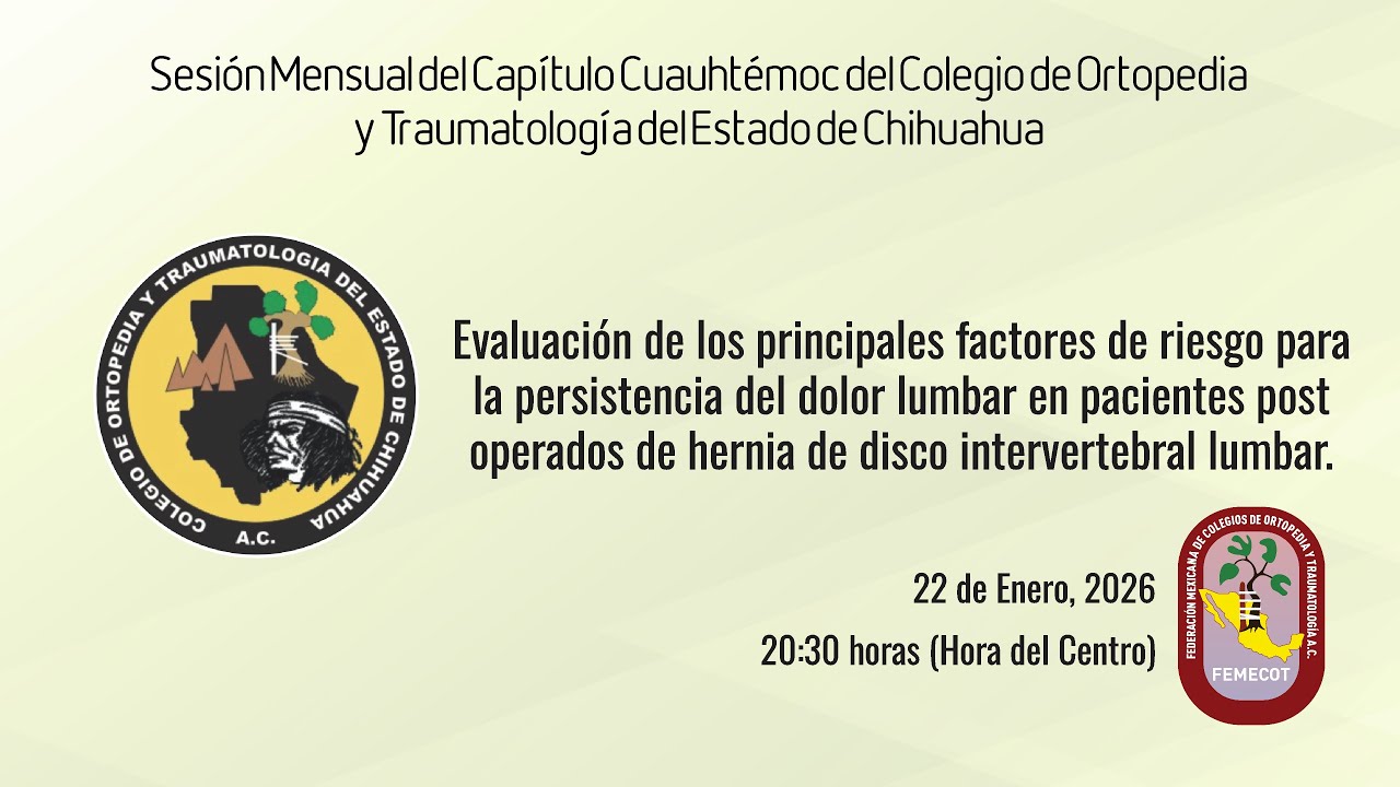 Evaluación de los principales factores de riesgo para la persistencia del dolor lumbar