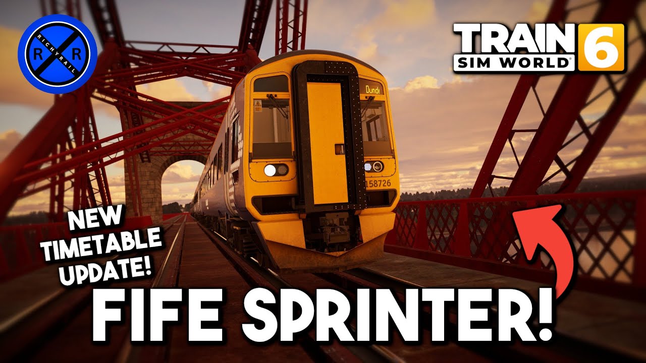 ПЕРВЫЙ ВЗГЛЯД! | Расписание спринтеров Fife Circle! | Train Sim World 6