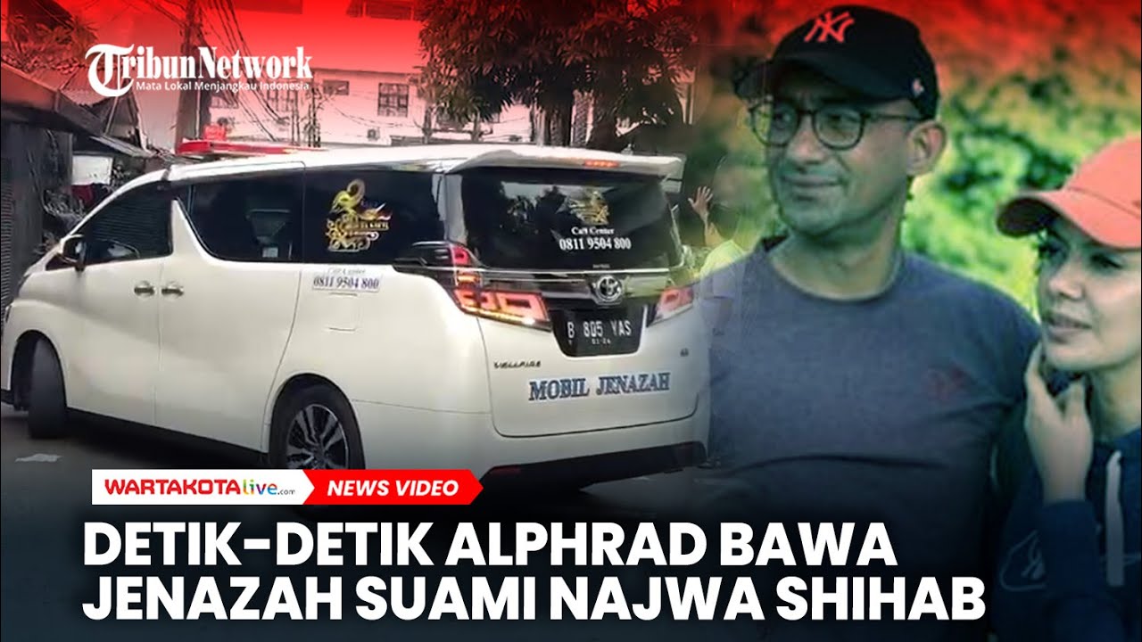 Detik-detik Alphard Bawa Jenazah Suami Najwa Shihab