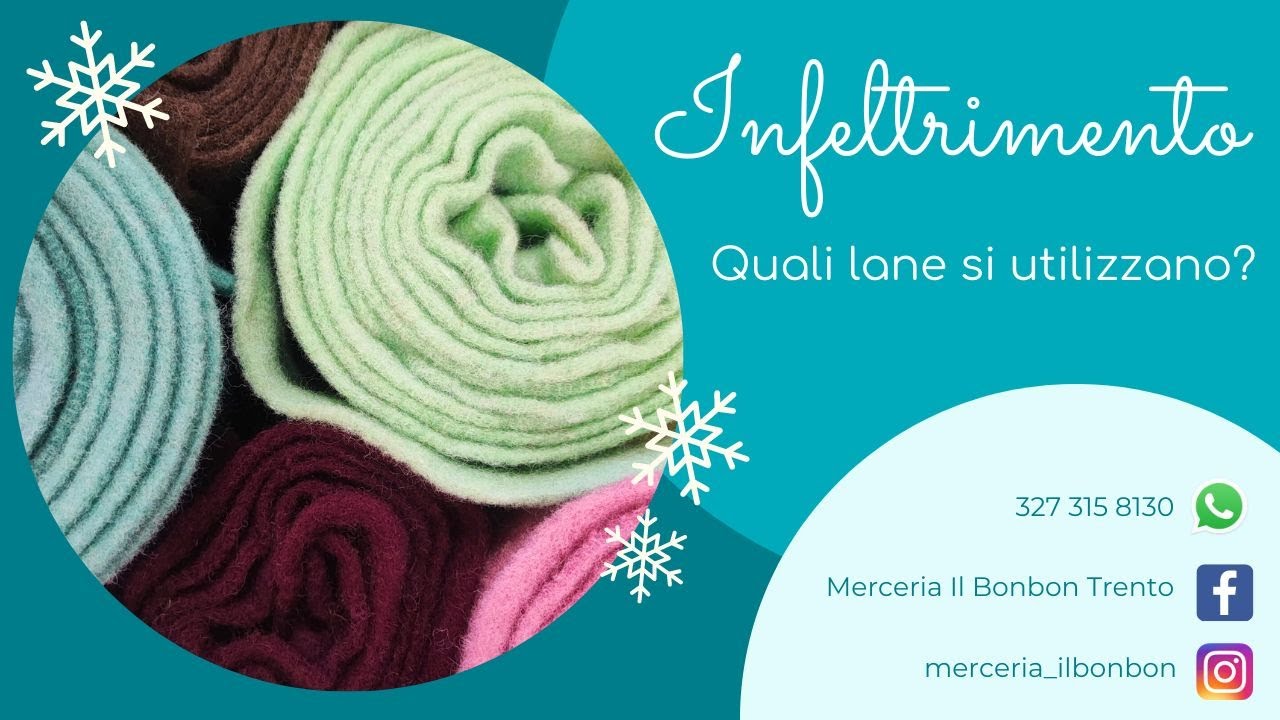Quali lane utilizzare nella tecnica dell'Infeltrimento con ago? 🤩 INFELTRIMENTO