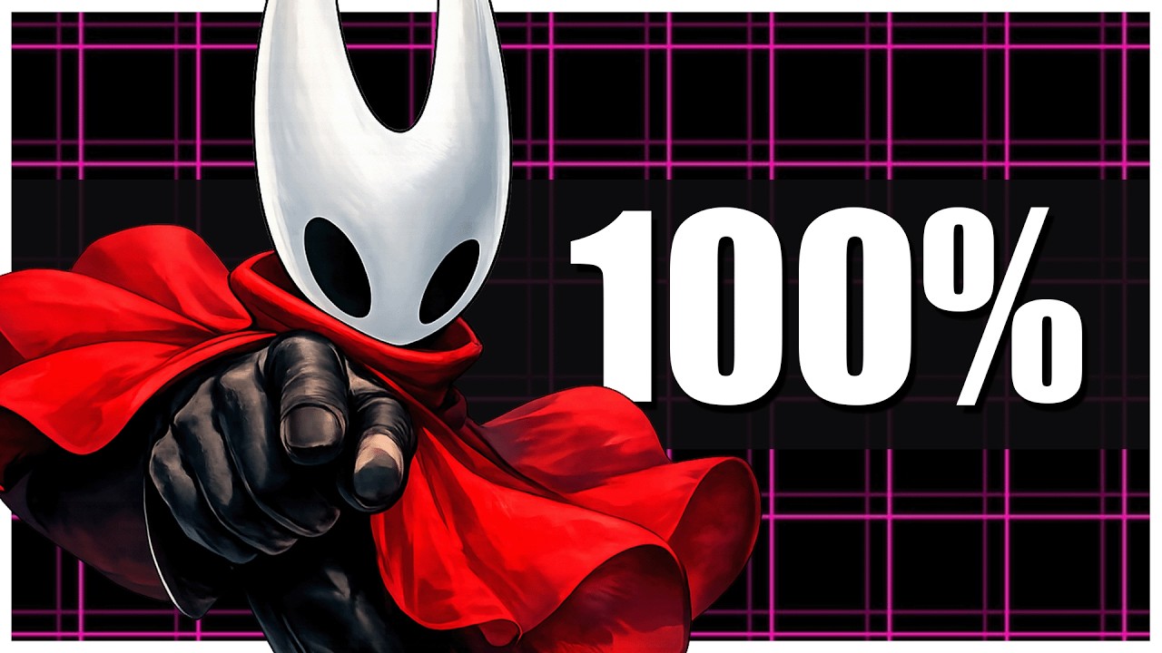🔴Fazer 100% em Hollow Knight Silksong é mais DÍFICIL do que em Hollow Knight?