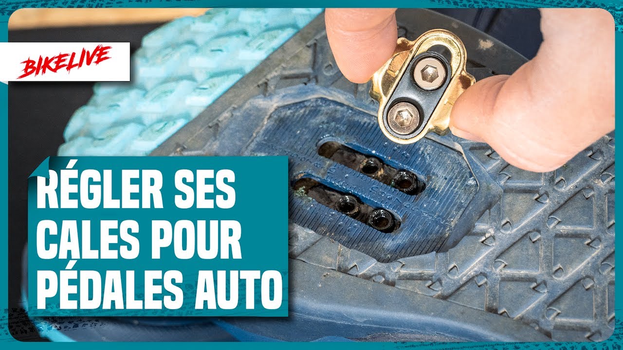 Comment régler ses cales de pédales automatiques ?