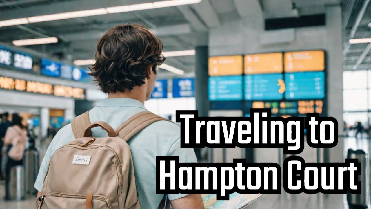 How to go to London  to Hampton  court palace ? Travel vlog ||