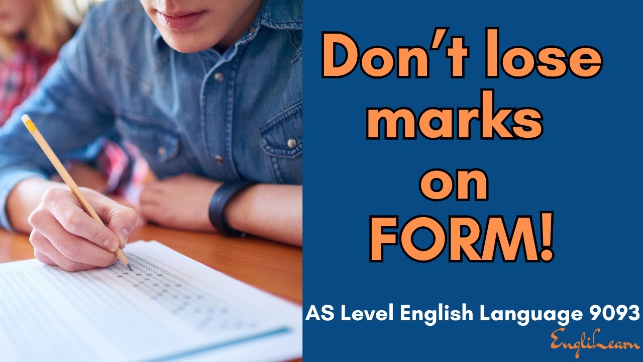 Stop losing marks on form! Guide for analyzing genre conventions in AS Level English language 9093