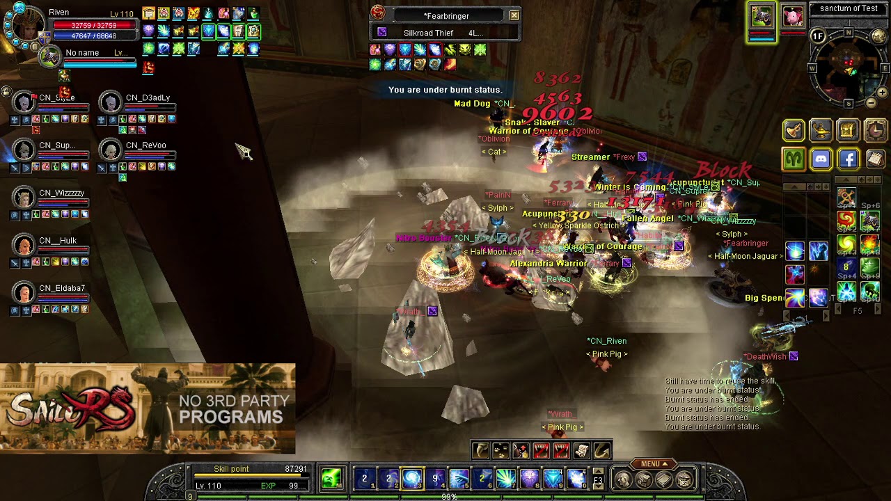 Sailor Online CN Vs Glad newbie Players Vs Strong player`s xD