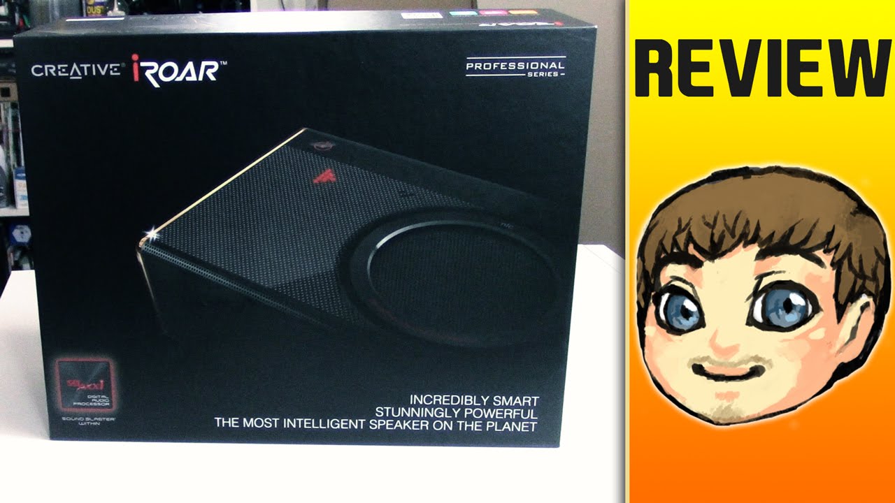 Creative iRoar Review // EPIC BASS SPEAKER