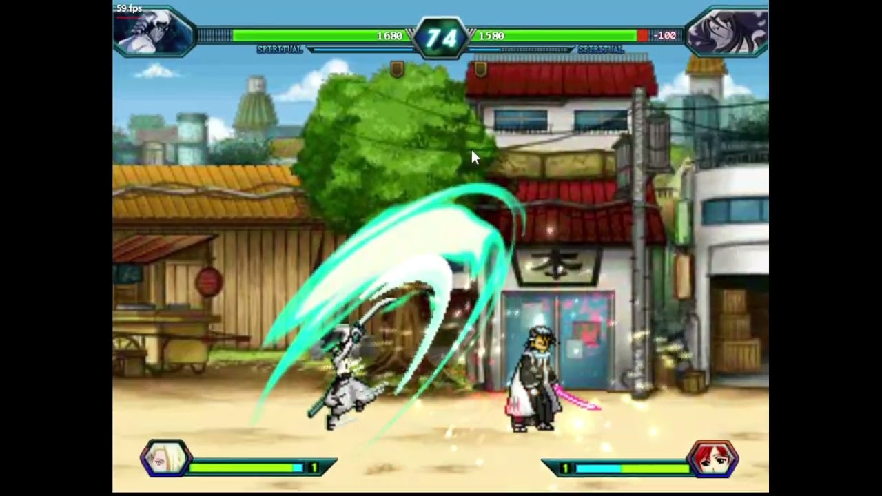Bleach Vs Naruto 3.8.4 Parsec Matches 5 - Fonsie (Various) vs MeleeWaluigi (Various)