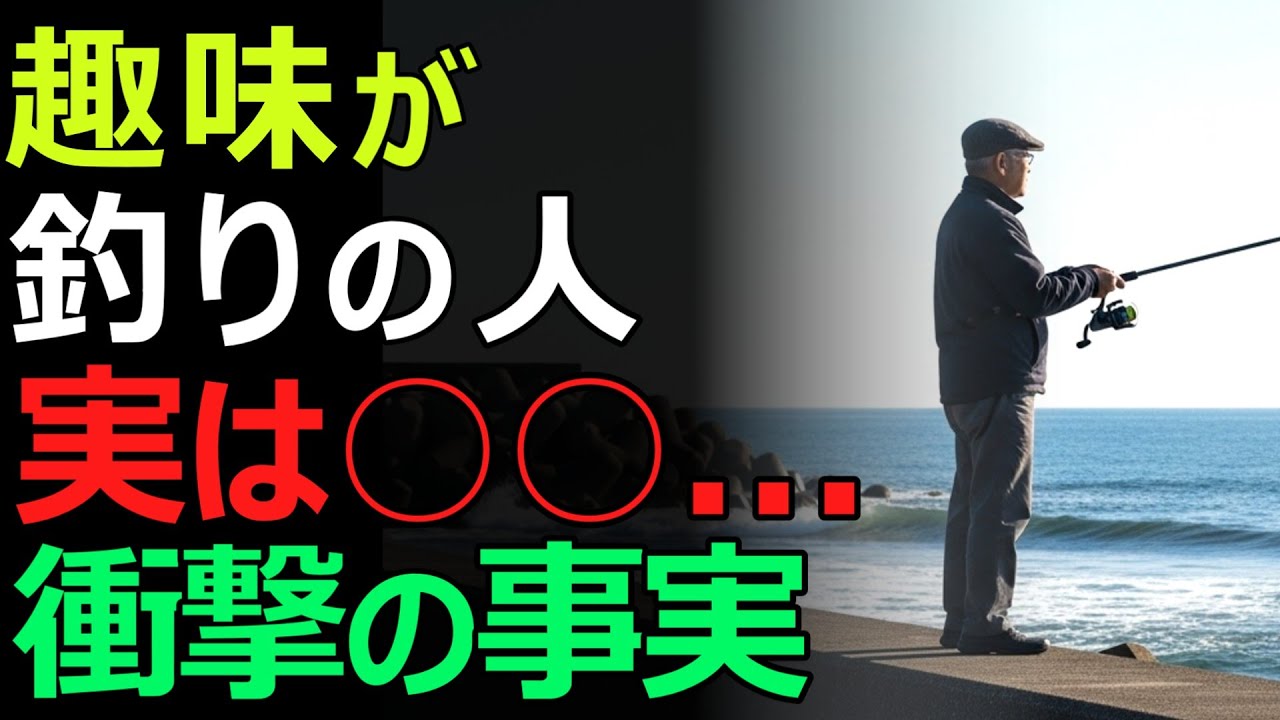 【釣りの真実】釣りはただの趣味じゃない。趣味が釣りの人に共通する〇〇な性格。人生観を変える深すぎる世界とは？