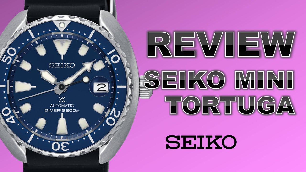 Review Seiko Tortuga Mini SRPC39K1 Azul Automático