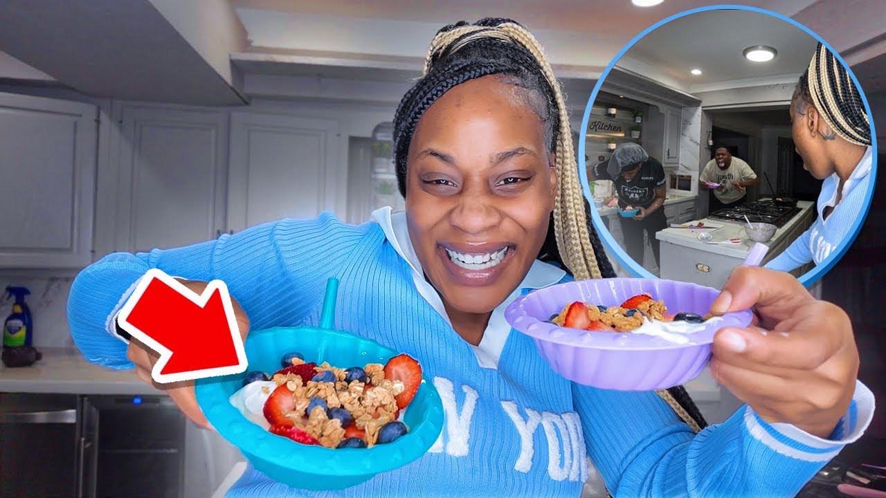 REPLACING MY ANGRY SIBLINGS YOGURT WITH SOUR CREAM PRANK (EXTRMELY HILARIOUS)