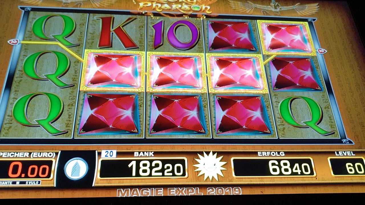 Lucky Pharao 60c, Tiara Feature, Eye of Horus