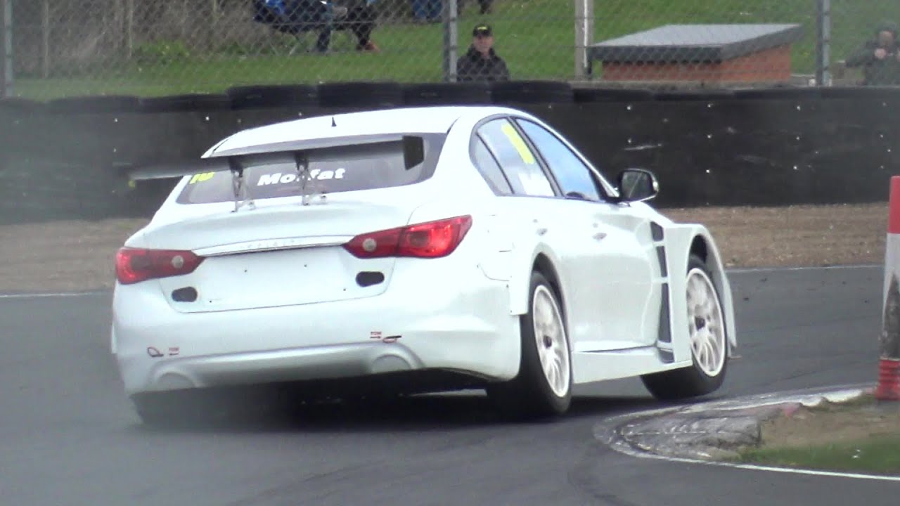 2022 Infiniti Q50 (BTCC) - In Action | Pure Sound