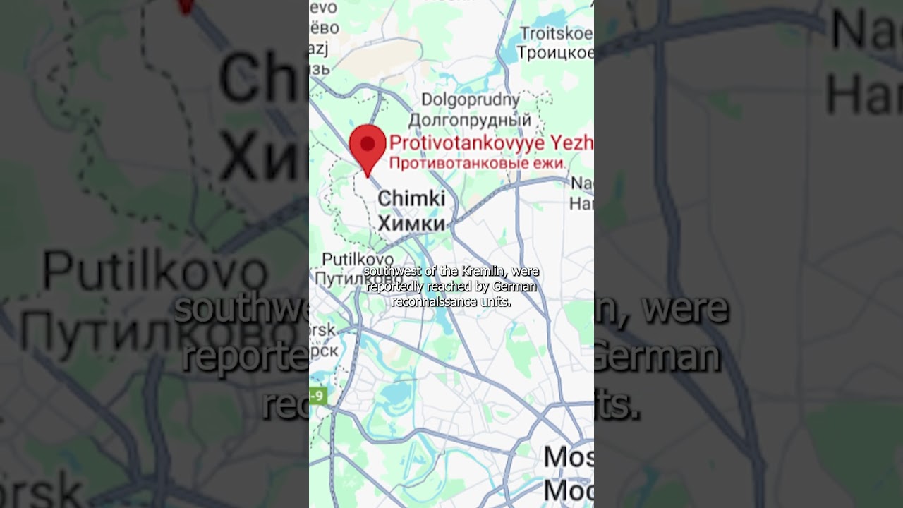 How Close Did the Germans Get to the Kremlin in 1941?